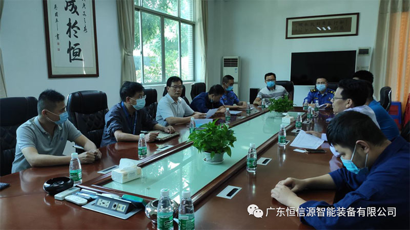 区政府领导来我司考察调研